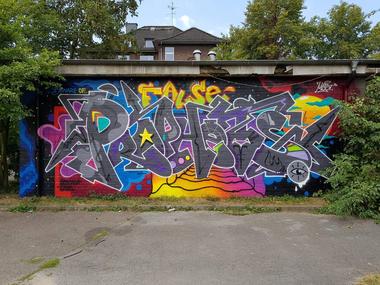 Graffiti Wall in Essen - Photo by Kico_one - Essen, NRW, Ruhrpott (2018)