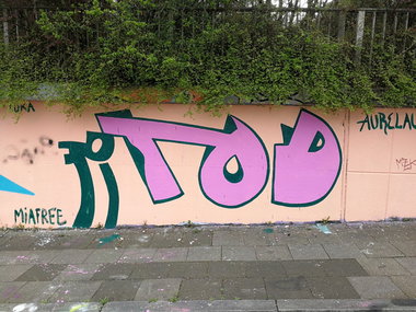 Graffiti Wall in Essen - Photo by Kico_one - Essen, NRW;Ruhrpott, Tod (2018)