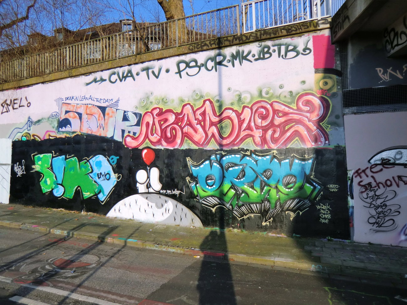 Graffiti Wall in Germany - Photo by Kico_one - Sino, Oreo, Essen (2016)