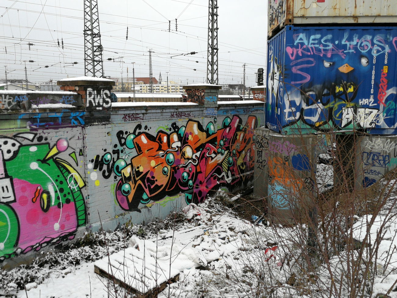 Graffiti Wall in München - Photo by Kico_one - München