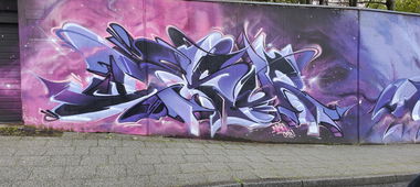 Graffiti Wall in Mönchengladbach - Photo by Kico_one (2023)