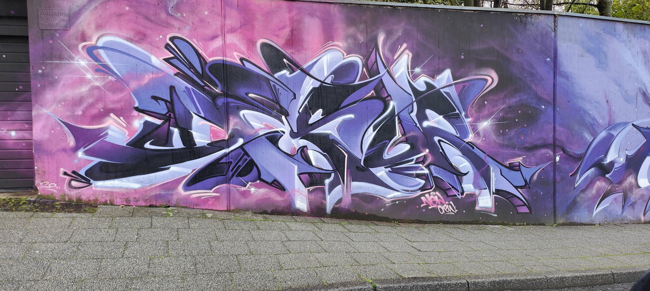 Graffiti Wall in Mönchengladbach - Photo by Kico_one (2023)