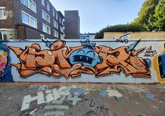Graffiti Wall in Essen - Photo by Kico_one (2025)