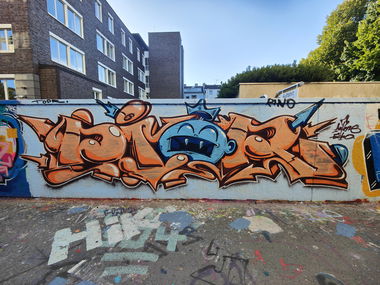 Graffiti Wall in Essen - Photo by Kico_one (2025)