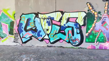 Graffiti Wall in Essen - Photo by Kico_one (2021)