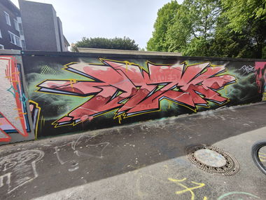 Graffiti Wall in Essen - Photo by Kico_one (2024)