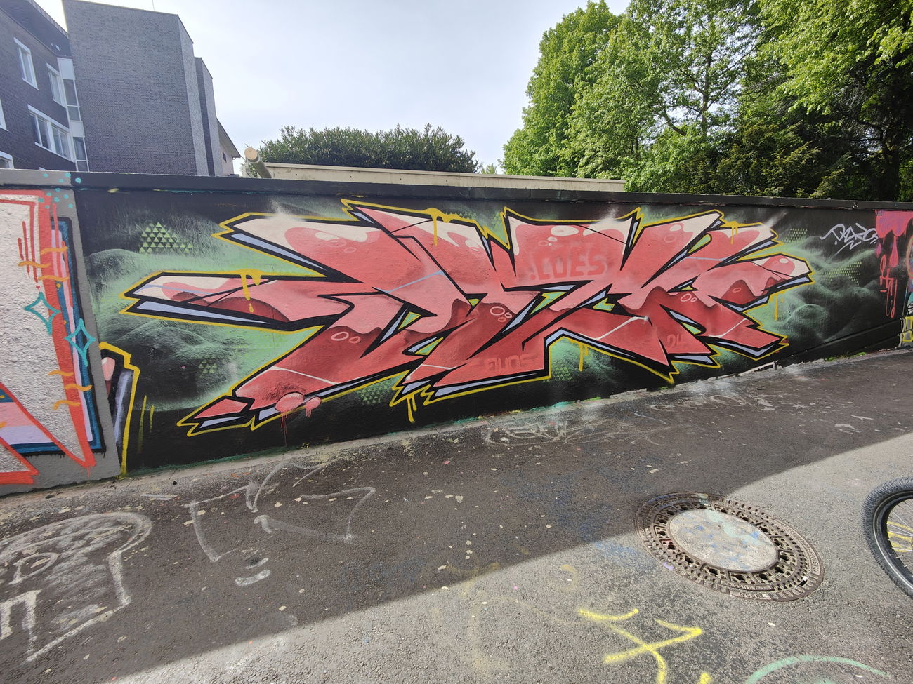 Graffiti Wall in Essen - Photo by Kico_one (2024)