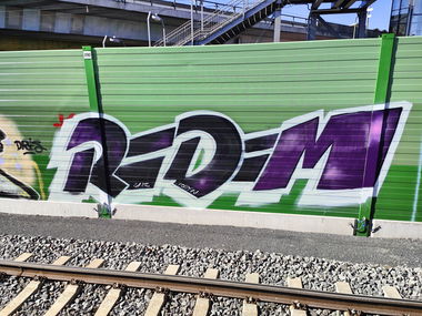 Graffiti Wall in Frankfurt - Photo by Kico_one