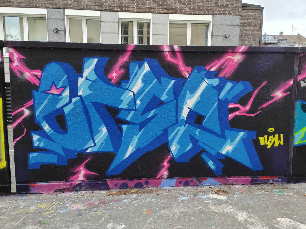 Graffiti Wall in Essen - Photo by Kico_one - Essen, EPSC (2025)