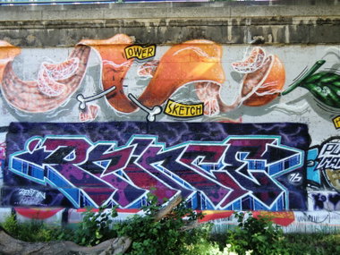 Graffiti Wall in Wien - Photo by Kico_one - Wien, Vienna, Austria