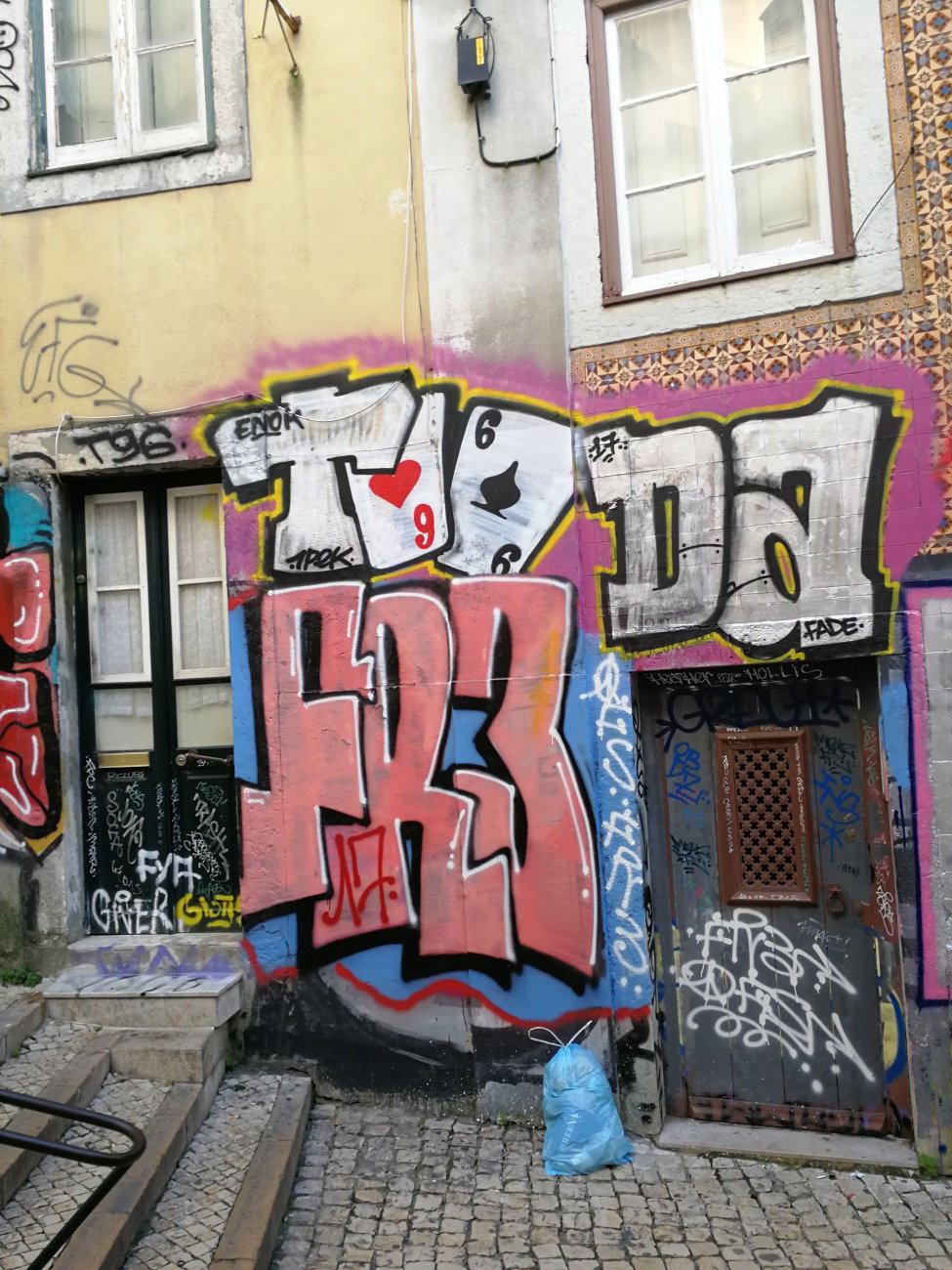 Graffiti Wall in Lissabon - Photo by Kico_one - Lissabon, Portugal, Lisboa