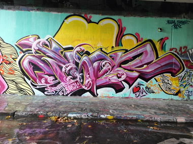 Graffiti Wall in Essen - Photo by Kico_one (2025)