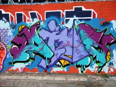 Graffiti Wall in Amsterdam - Photo by Kico_one - Amsterdam, NSDM, Werf