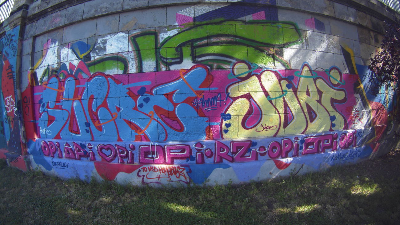 Graffiti Wall in Wien - Photo by Kico_one - Wien, Österreich, Vienna