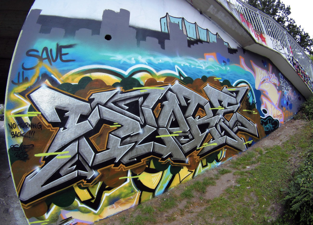 Graffiti Wall in Essen - Photo by Kico_one - Essen, NRW, Ruhrpott (2016)