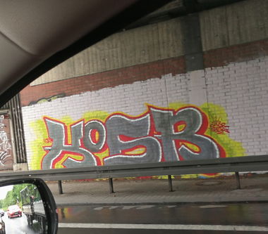 Graffiti Bombing in Düsseldorf - Photo by Kico_one - Düsseldorf, NRW, Kosr