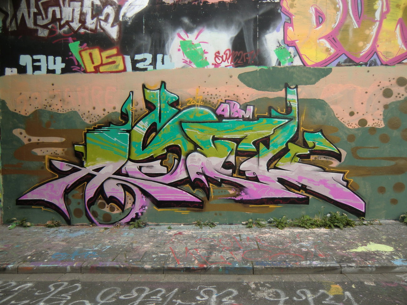 Graffiti Wall in Essen - Photo by Kico_one - Essen, NRW, Ruhrpott (2017)