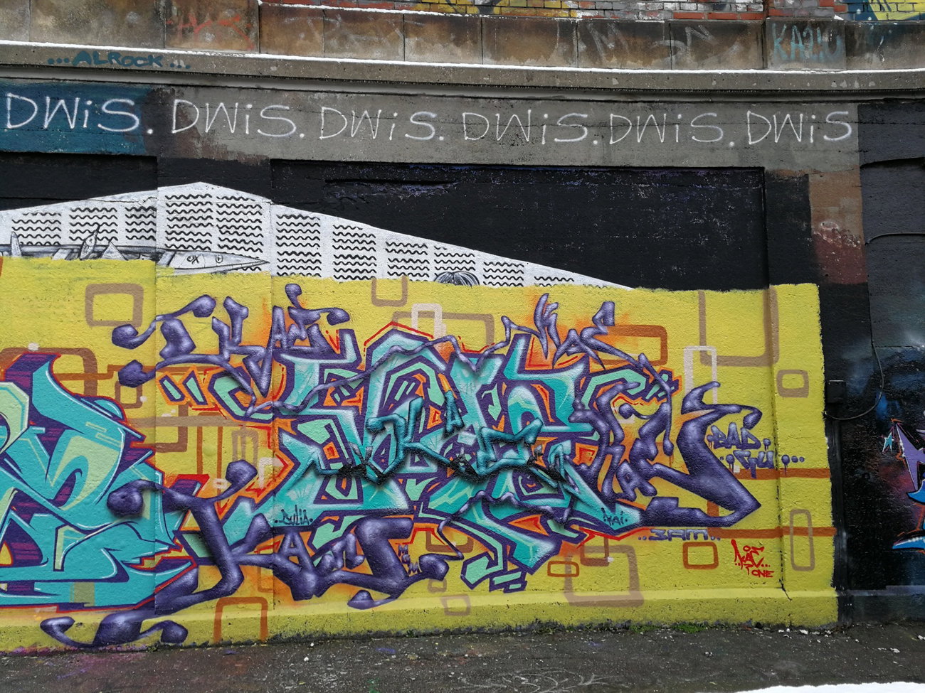 Graffiti Wall in München - Photo by Kico_one - München