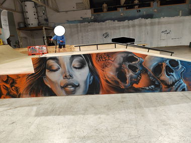 Graffiti Wall in Roermond weerstand - Photo by Kico_one - Artlane (2025)