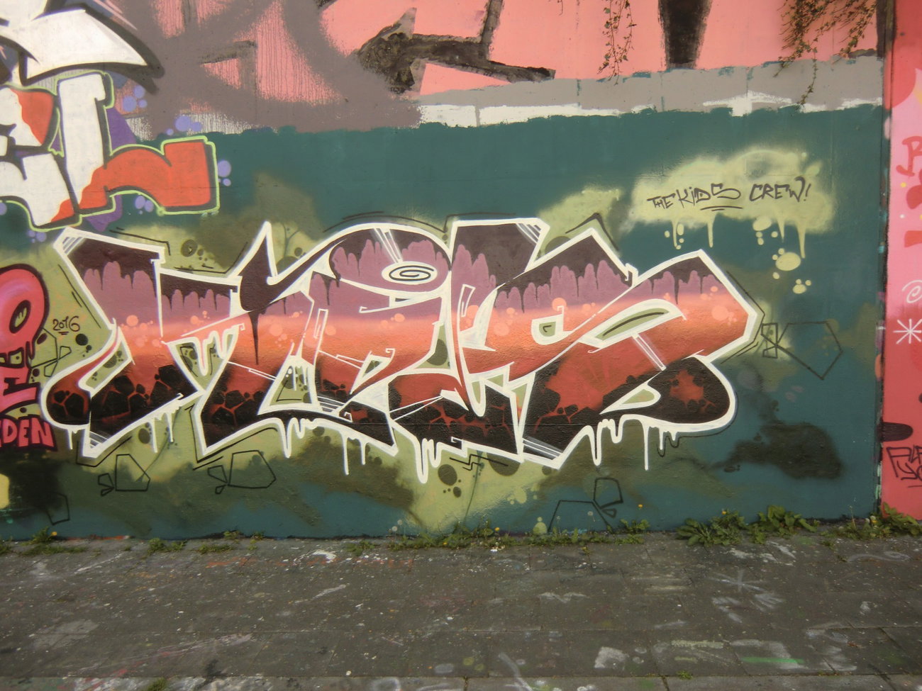 Graffiti Wall in Essen - Photo by Kico_one - Essen, NRW, Ruhrpott (2016)