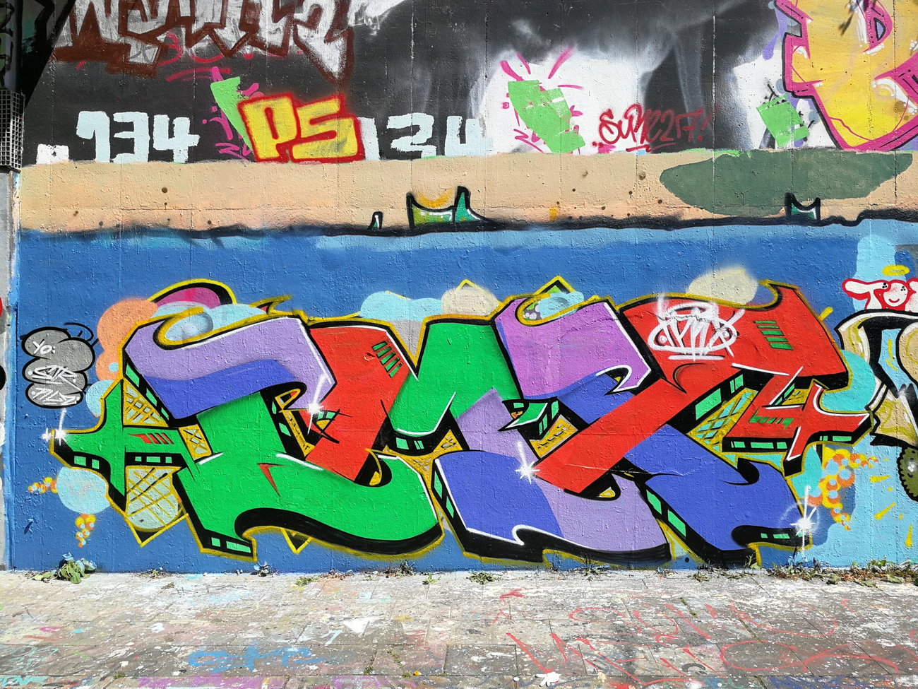 Graffiti Wall in Essen - Photo by Kico_one - Essen, NRW, Ruhrpott (2017)