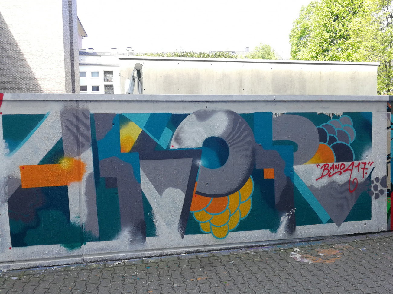 Graffiti Wall in Essen - Photo by Kico_one - Essen, Ruhrpott, NRW (2017)