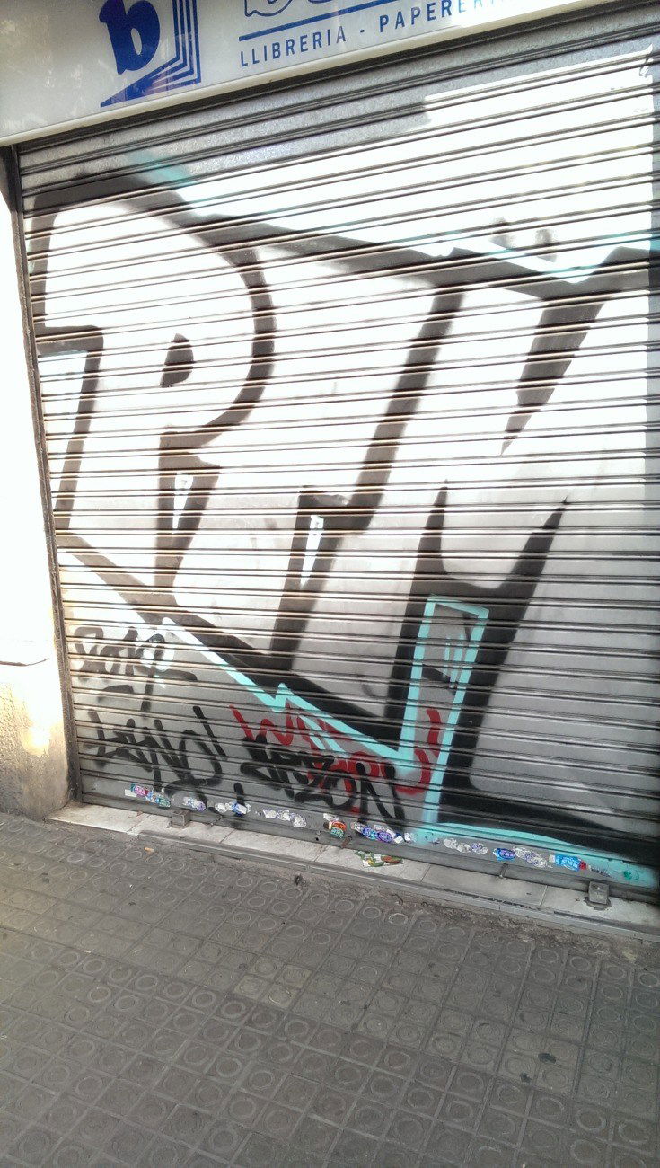 Graffiti Bombing in Barcelona - Photo by Kico_one - Barcelona, Spain, Catalonia