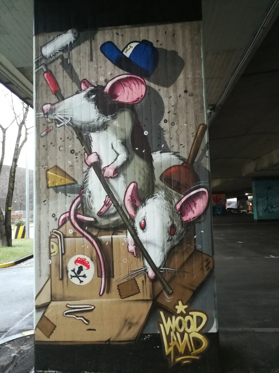 Graffiti Wall in München - Photo by Kico_one - München, Woodland