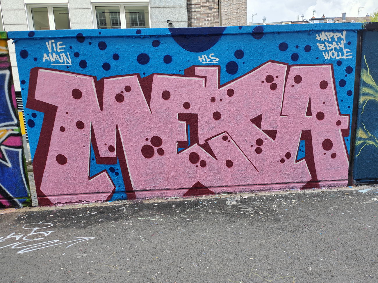 Graffiti Wall in Essen - Photo by Kico_one - Essen, Meka (2024)