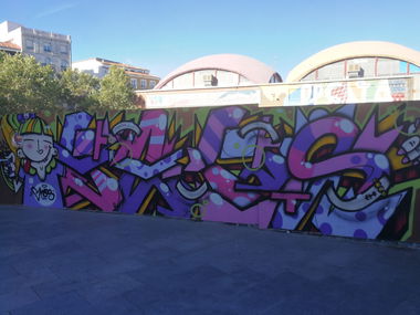 Graffiti Wall in Madrid - Photo by Kico_one - Madrid, Espana