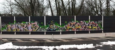 Graffiti Bombing in Essen - Photo by Kico_one - Essen, NRW, Ruhrpott (2017)