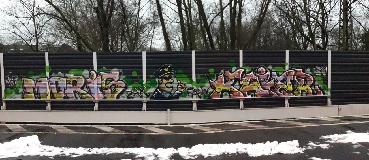 Graffiti Bombing in Essen - Photo by Kico_one - Essen, NRW, Ruhrpott (2017)