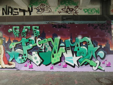 Graffiti Wall in Essen - Photo by Kico_one - Essen, NRW, Ruhrpott (2017)