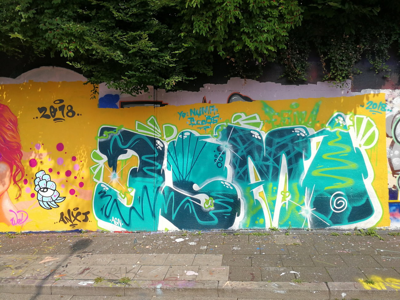 Graffiti Wall in Essen - Photo by Kico_one - Essen, NRW, Ruhrpott