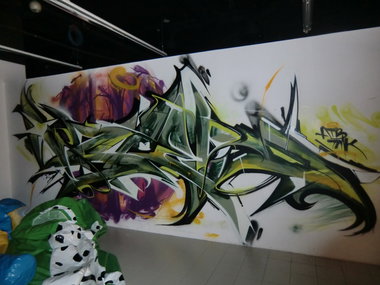 Graffiti Wall in Osijek - Photo by Kico_one - Osijek, Croatia, Hrvatska (2016)