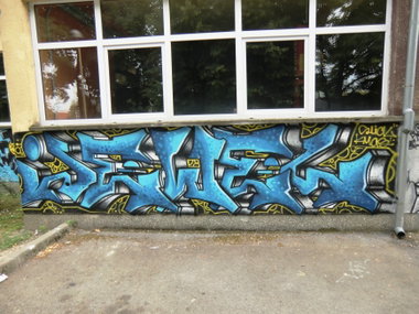Graffiti Wall in Osijek - Photo by Kico_one - Osijek, Croatia, Hrvatska