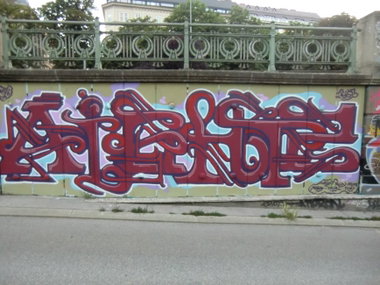 Graffiti Wall in Wien - Photo by Kico_one - Wien, Vienna, Austria
