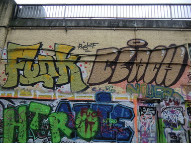 Graffiti Wall in Wien - Photo by Kico_one - Wien, Österreich, Vienna (2016)