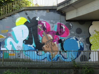 Graffiti Wall in Essen - Photo by Kico_one - Essen, Hafendampf, Payit (2015)