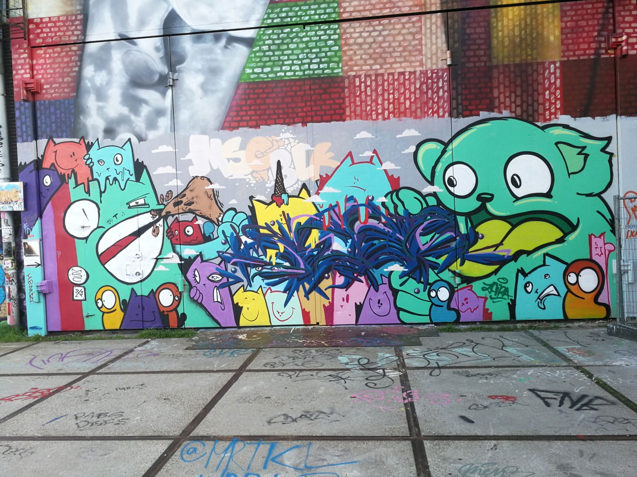 Graffiti Wall in Amsterdam - Photo by Kico_one - Amsterdam, Netherlands
