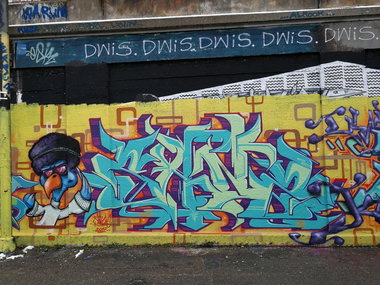 Graffiti Wall in München - Photo by Kico_one - München, Sanz