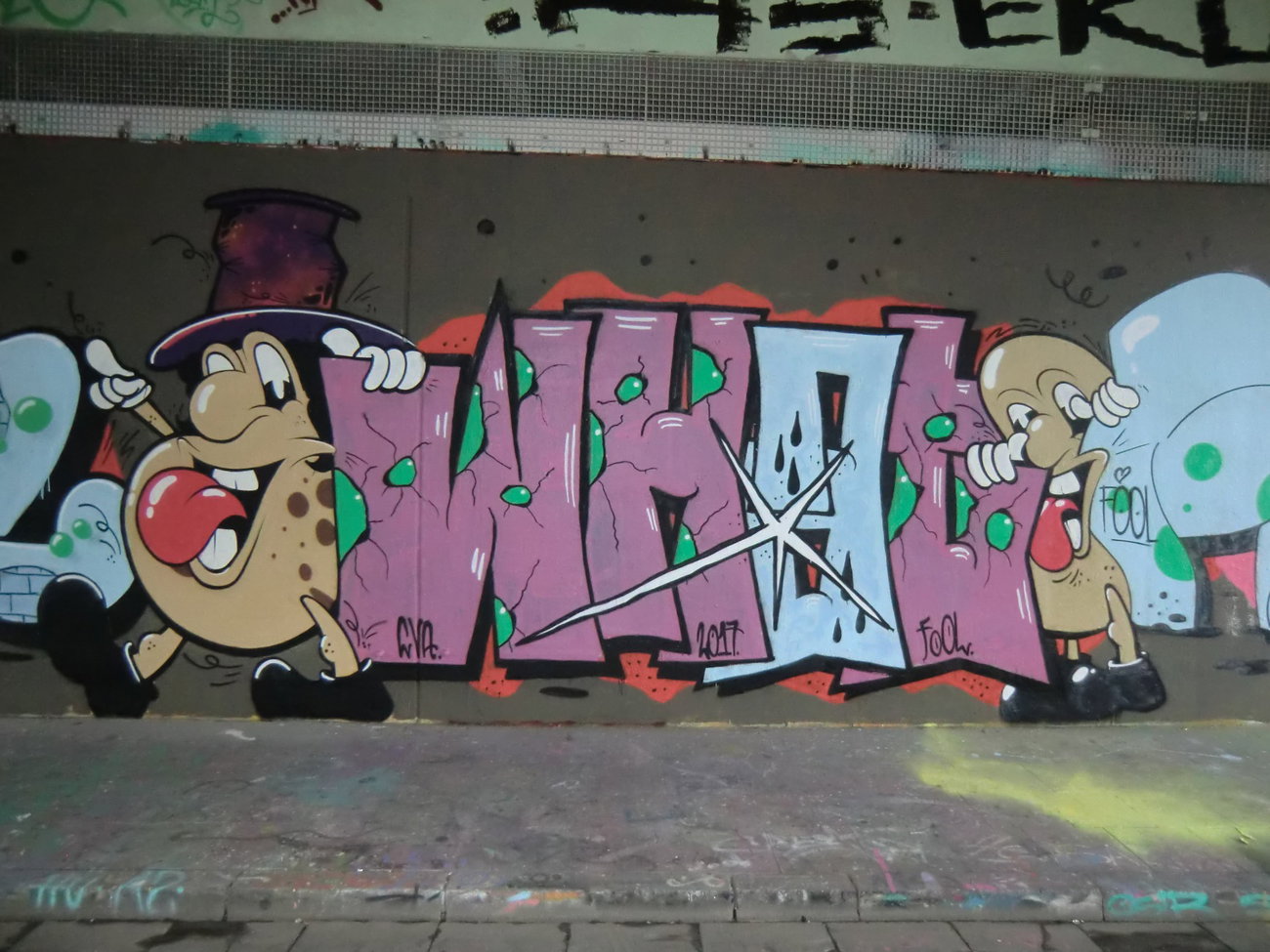 Graffiti Wall in Essen - Photo by Kico_one - Essen, NRW, Ruhrpott (2017)