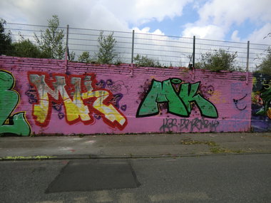 Graffiti Wall in Essen - Photo by Kico_one - Essen, NRW, Ruhrpott (2017)