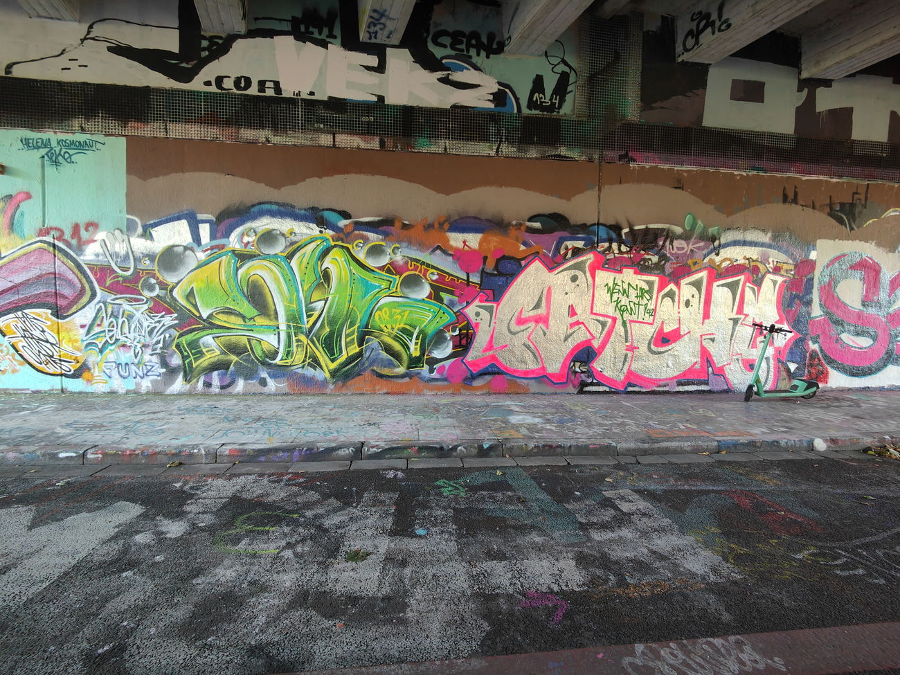 Graffiti Wall in Essen - Photo by Kico_one (2025)
