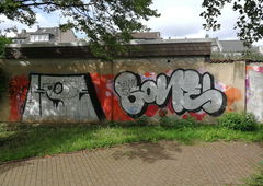 Graffiti Bombing in Köln - Photo by Kico_one - Köln, Kalk, Sone
