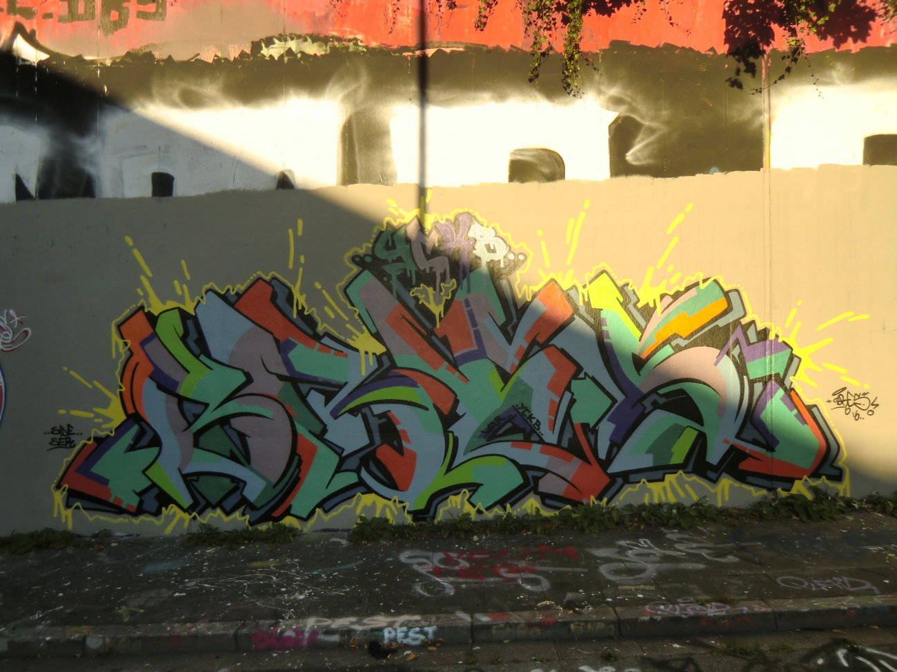 Graffiti Wall in Essen - Photo by Kico_one - Essen, NRW, Ruhrpott (2016)