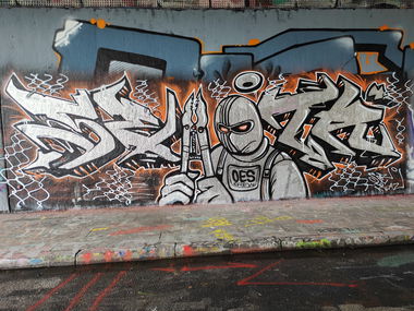 Graffiti Wall in Essen - Photo by Kico_one (2025)