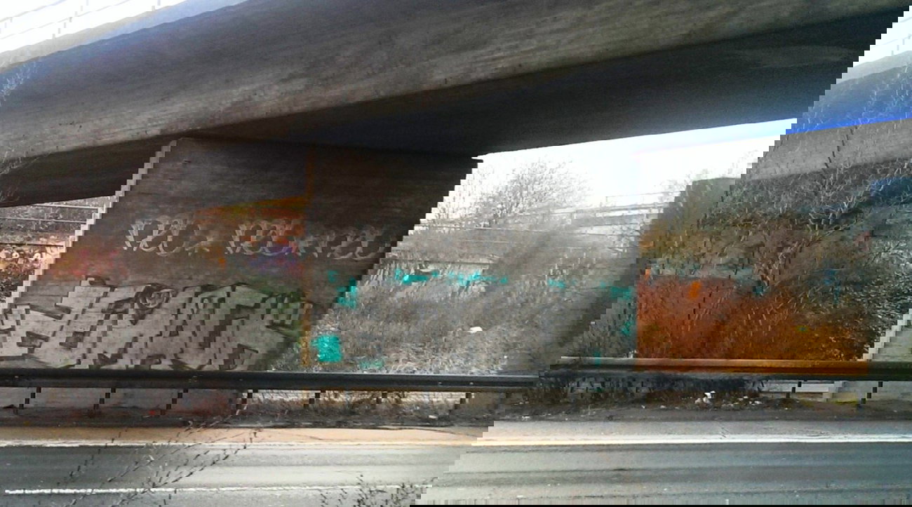 Graffiti Bombing in Ennepe-Ruhr-Kreis - Photo by Kico_one - Zemack (1999)