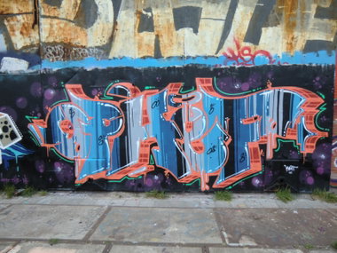 Graffiti Wall in Amsterdam - Photo by Kico_one - Amsterdam, NSDM, Werf