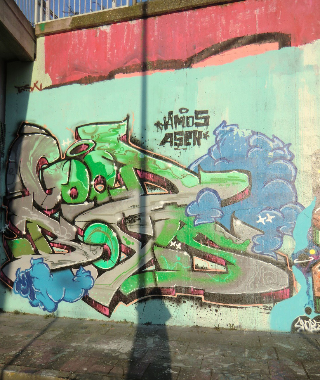 Graffiti Wall in Germany - Photo by Kico_one - Goodboys, Essen, NRW (2016)